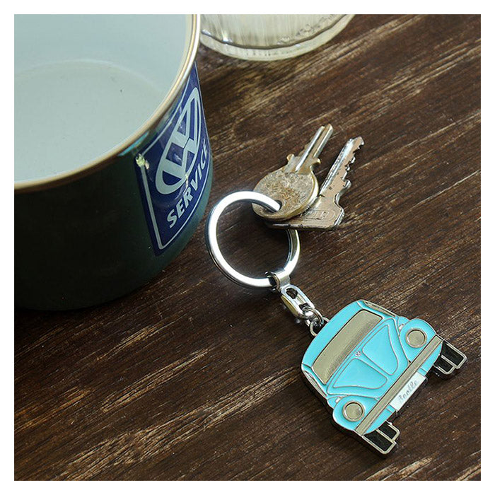 Keyring VW Beetle, Blue