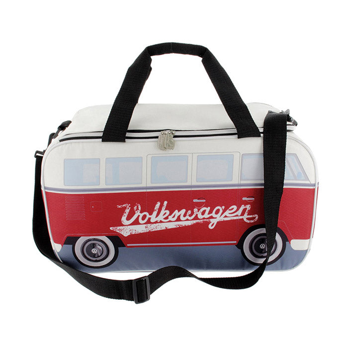 Cool Bag, VW T1 Bus White/Red 25 Litres