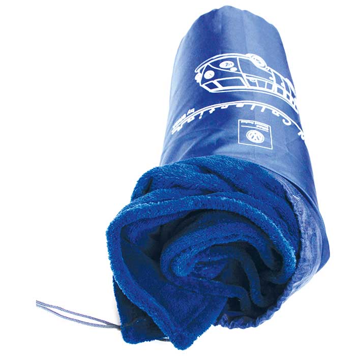 Fleece blanket, VW T1 Samba bus