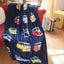 Fleece blanket, VW T1 Samba bus