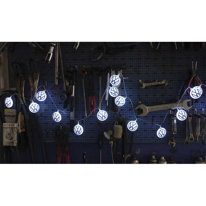 LED Light Chain VW Logo, 3 metres