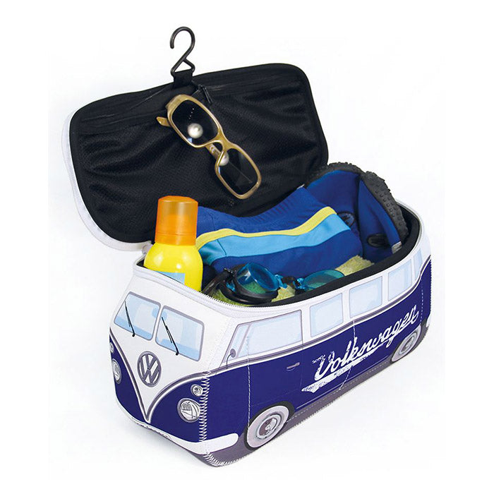 Kulturtasche / Kosmetiktasche, blau (15 BUNE42)