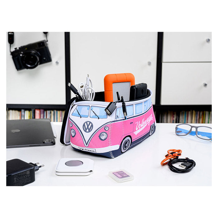 Kulturtasche / Kosmetiktasche, pink