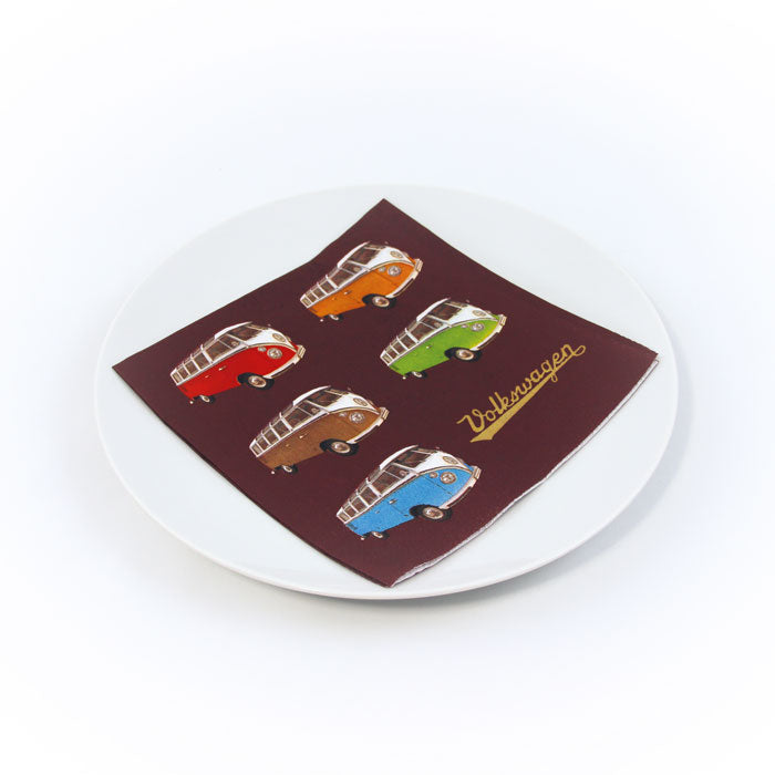 Napkins, VW T1 Bus "Samba"