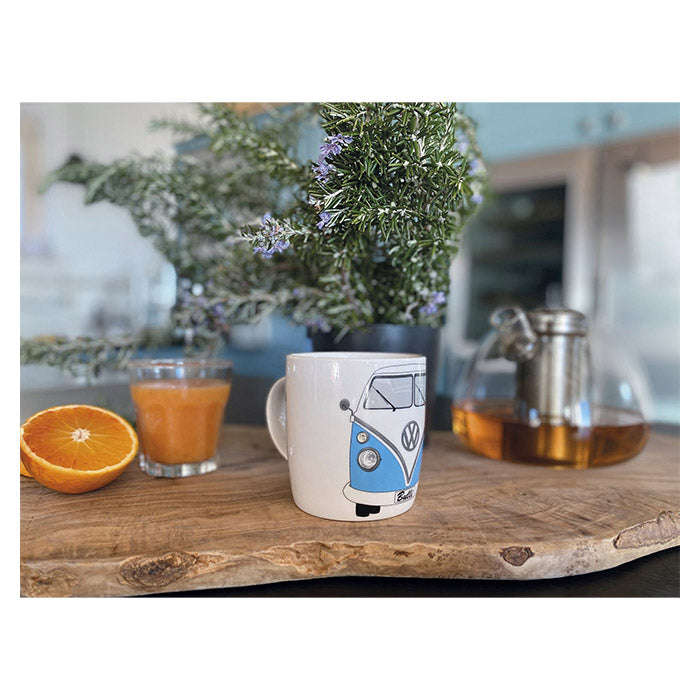 Mug, VW T1 Bus "Classic", Blue