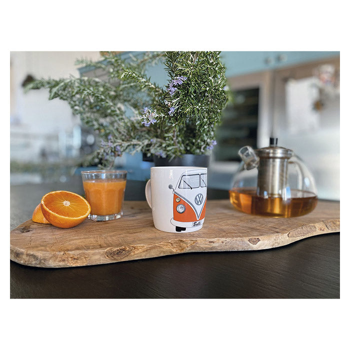 Mug, VW T1 Bus "Classic", Orange