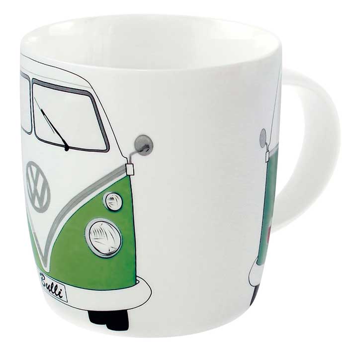 Tasse, VW T1 Bus „classic“, grün