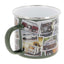 Enamel mug, VW T1 Bus "STAMPS" 500ml