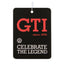 Air freshener, VW GTI, ''sport/celebrate the legend''