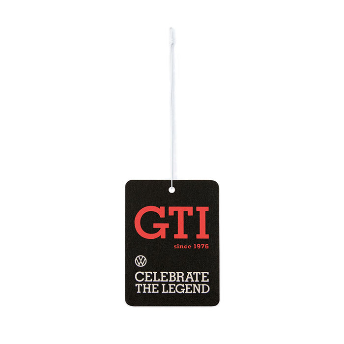 Air freshener, VW GTI, ''sport/celebrate the legend''