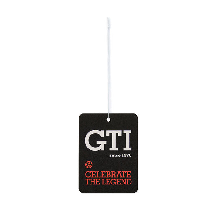 Air freshener, VW GTI, ''sport/celebrate the legend''