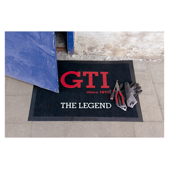 VW GTI Door Mat ''The Legend'' Black