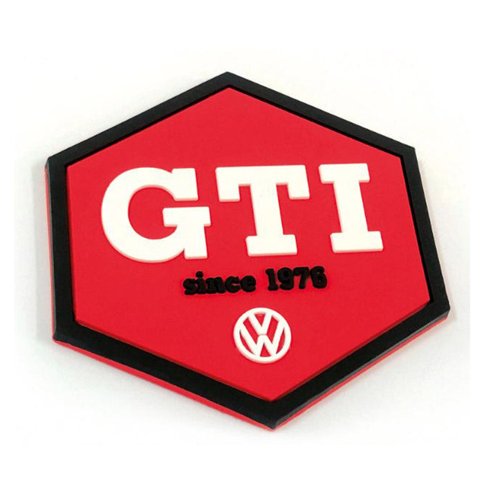 VW GTI rubber magnet, multicoloured, 2 pcs.