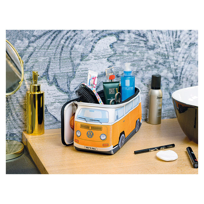 Wash Bag / Cosmetics Bag, Orange