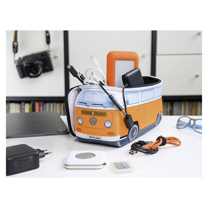 Wash Bag / Cosmetics Bag, Orange