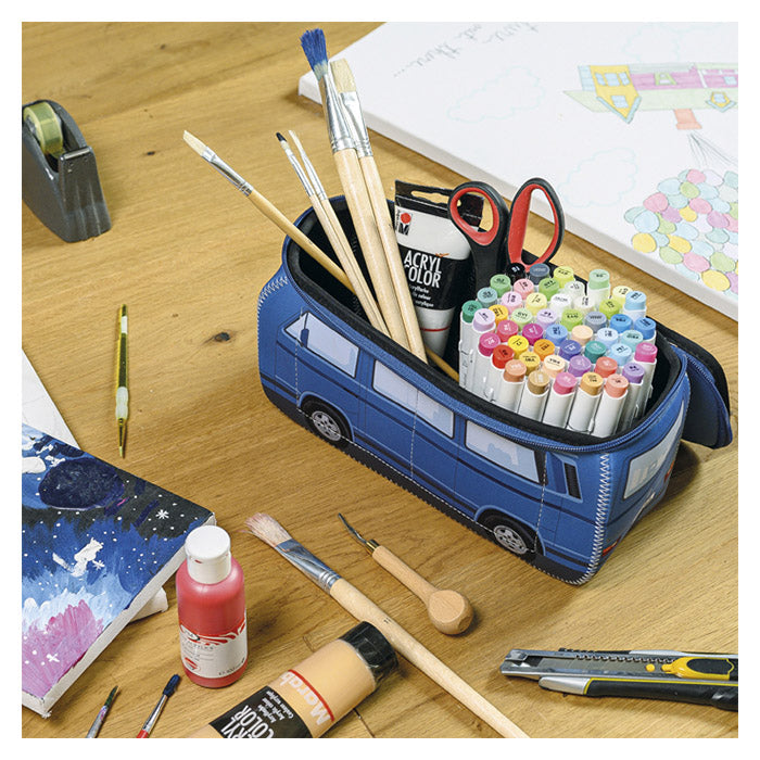 Kulturtasche / Kosmetiktasche, Blau (15 T3NE42)