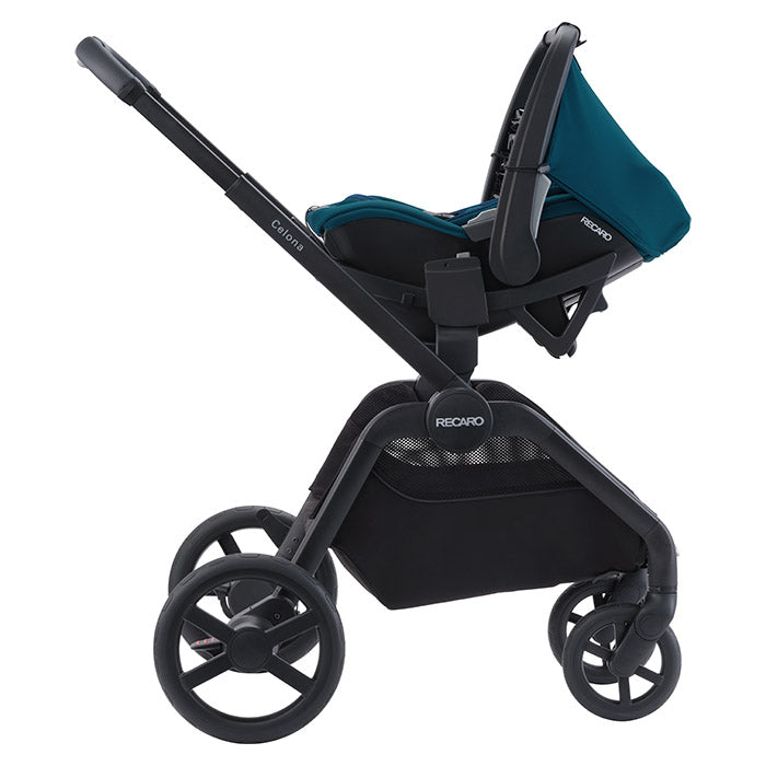 Recaro Celona Offroad Kinderwagen Silber Aluminium-Fahrgestell