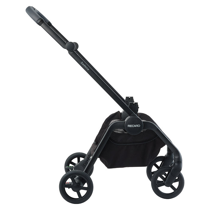 Recaro Sadena City Kinderwagen Schwarz Gestell in Schwarz
