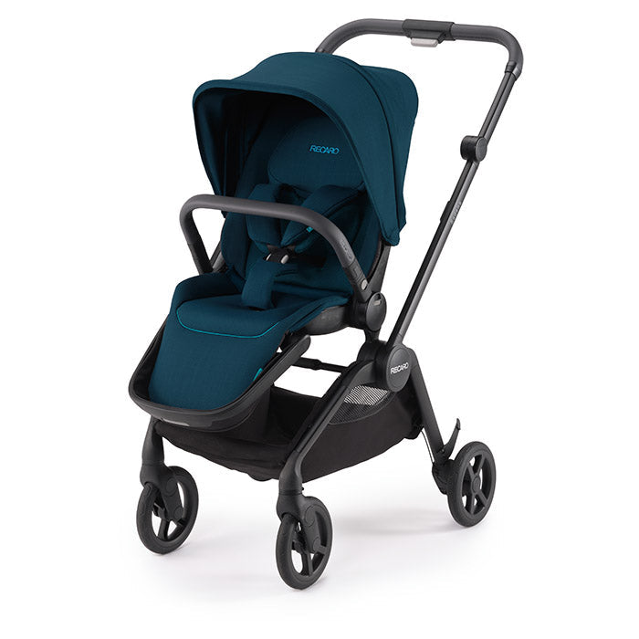 Recaro Sadena City Kinderwagen Schwarz Gestell in Schwarz