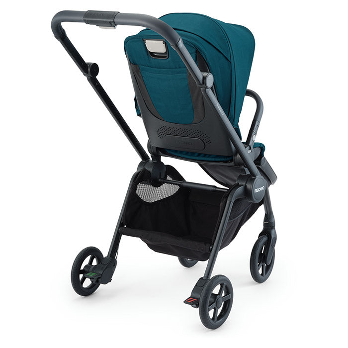 Recaro Sadena City Kinderwagen Schwarz Gestell in Schwarz