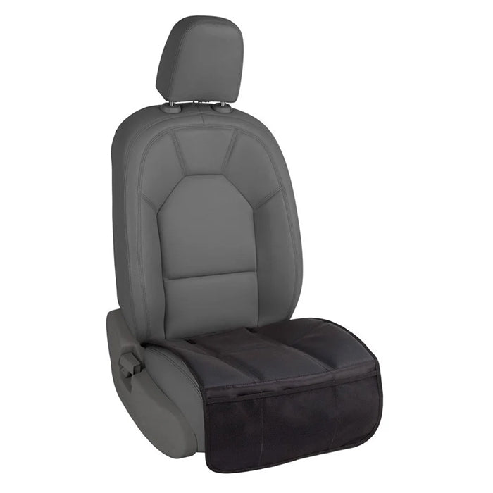 Seat Protector in Black Faux Leather