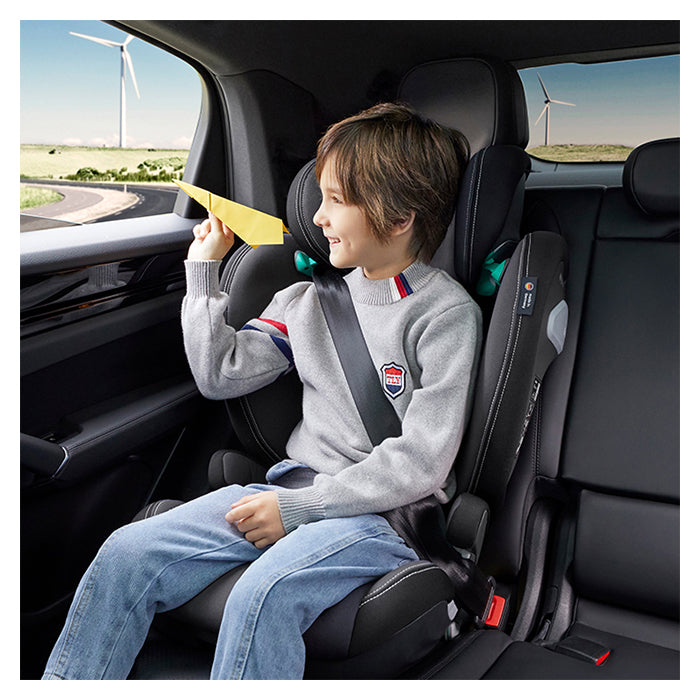 Avova Sora-Fix Car Seat R129 100-150cm Grey/Black