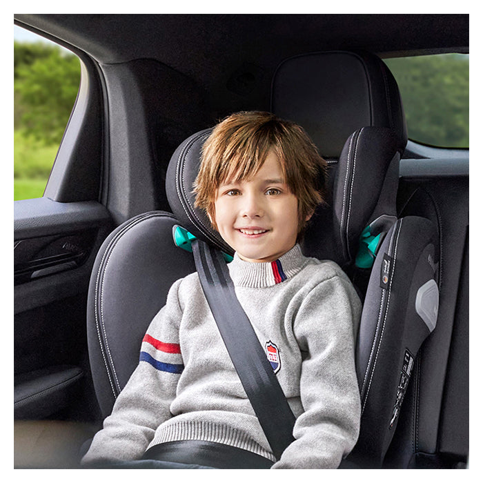 Avova Sora-Fix Car Seat R129 100-150cm Grey/Black