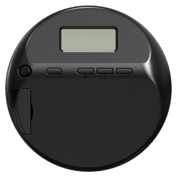 Electronic parking disc with solar cells