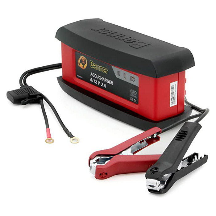 BANNER Battery Charger 2A/6-12V Fully Automatic