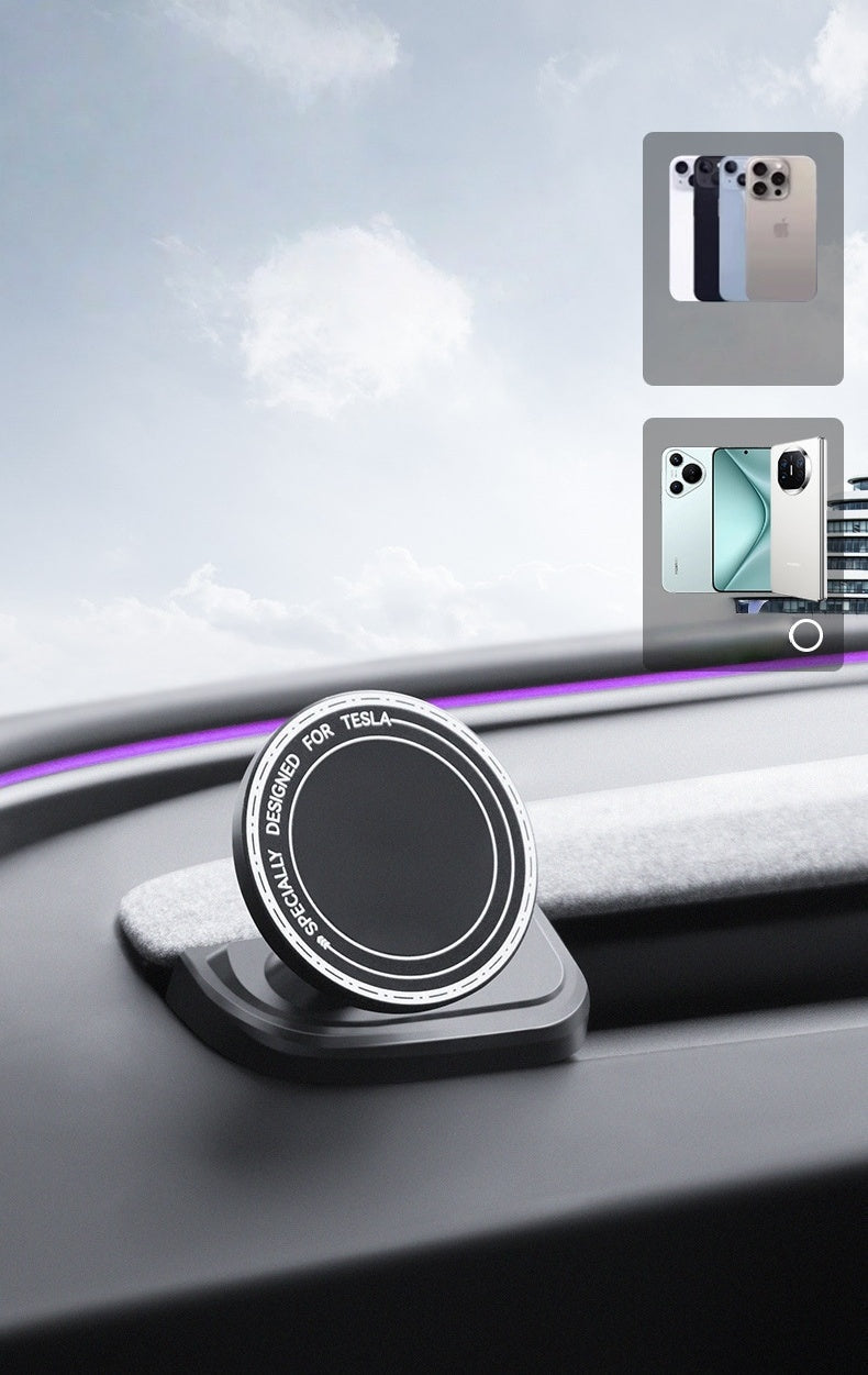 Dashboard phone holder: Tesla Model 3 Highland & Model Y Juniper