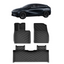 All-weather mat set for Xpeng G6 (3 mats) 2025-