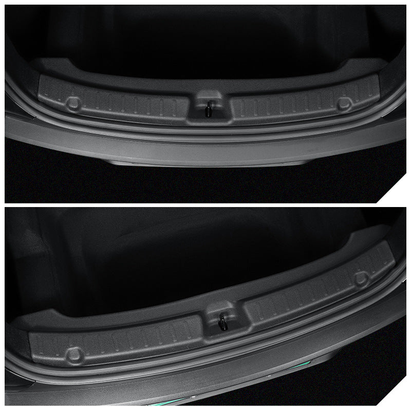 Tesla Model Y Juniper - Rear Bumper Protector - Black