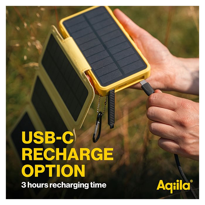 Aqiila PowerBird BS10 | Solar Power Bank for Adventures