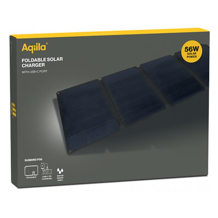 Aqiila SunBird P56 Foldable Solar Charger 45W