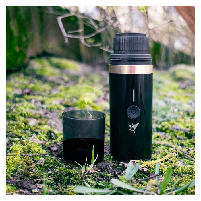 Aqiila Coffeebird Portable Espresso Machine (Kapseln & gemahlener Kaffee)