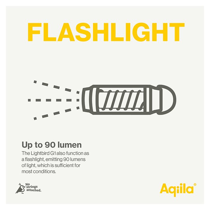 Aqiila Lightbird G1 wiederaufladbare Camping-Laterne