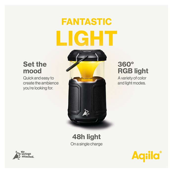 Aqiila Soundbird B10 | 3-in-1 Lamp, Speaker & Power Bank