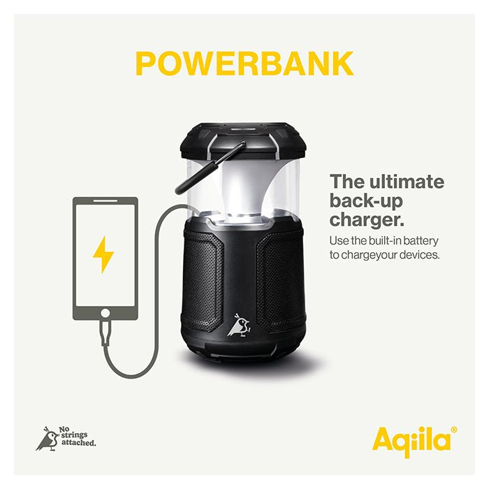 Aqiila Soundbird B10 | 3-in-1 Lamp, Speaker & Power Bank