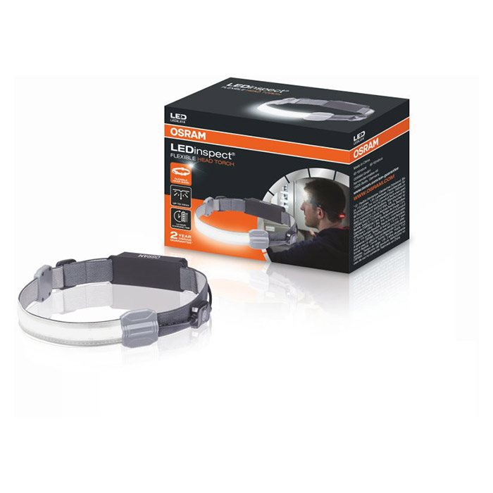 Osram Flexible & Rechargeable Head Torch 115lm