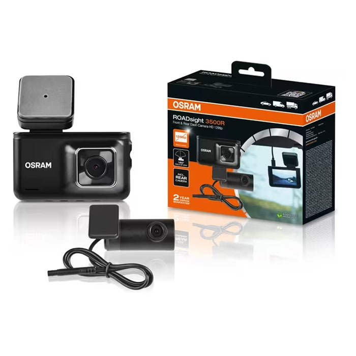 Osram Dashcam Set (front+rear) Roadsight 3500