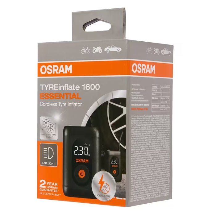 Osram Mini-Kompressor TYREinflate 1600