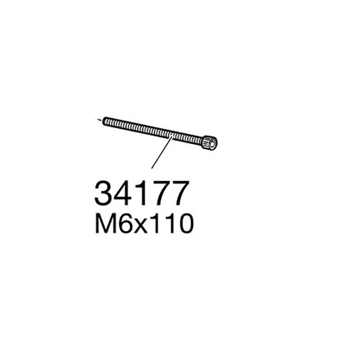 Thule bolt M6x110