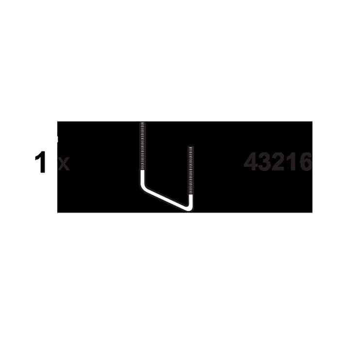 Thule U-bracket 80mm
