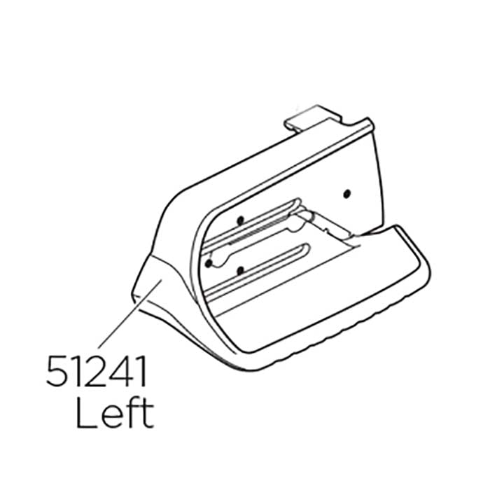 Thule light bracket left 920/921