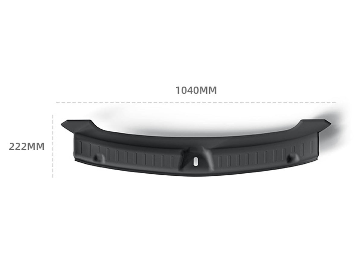 Tesla Model Y Juniper - Rear Bumper Protector - Black