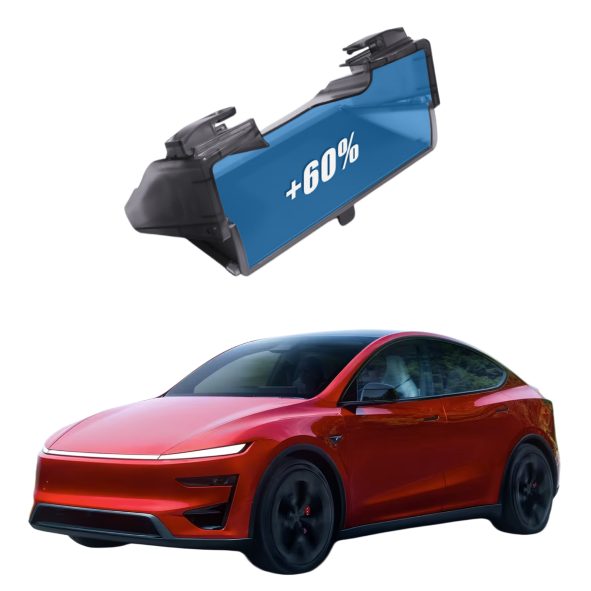 Storage tray under the screen: Tesla Model 3 Highland & Model Y Juniper