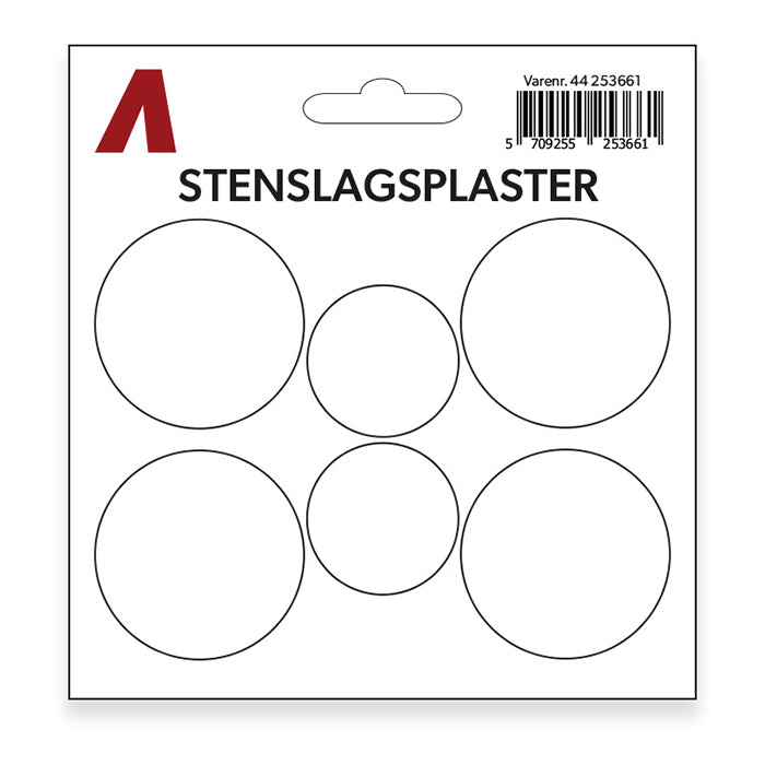 Avant chip repair patches, 6 pcs.