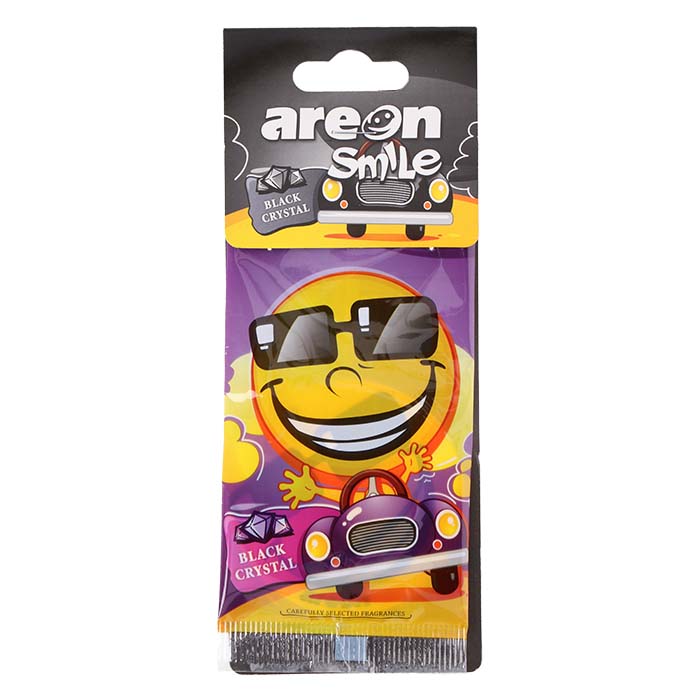 Areon Smile, Lufterfrischer, Black Crystal