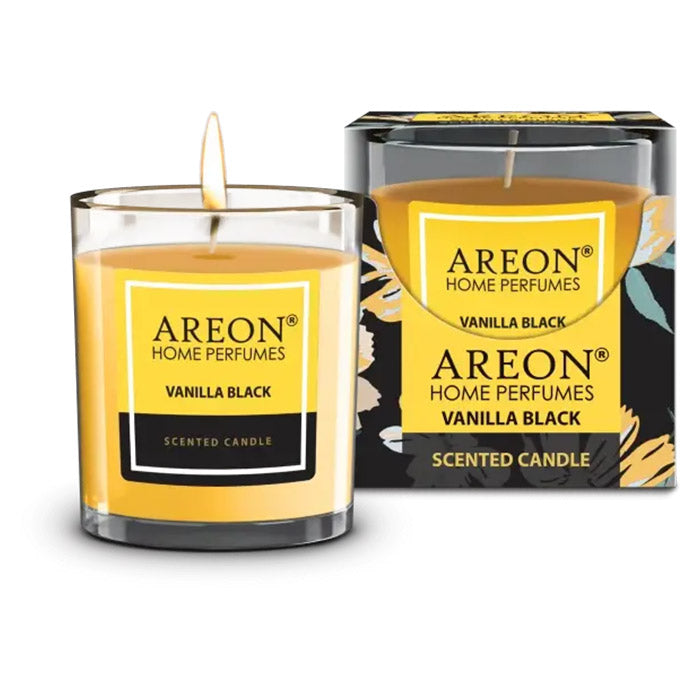 Areon Home, Duftkerze, Vanilla Black