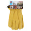 Allride Yellow Leather Work Gloves - Large